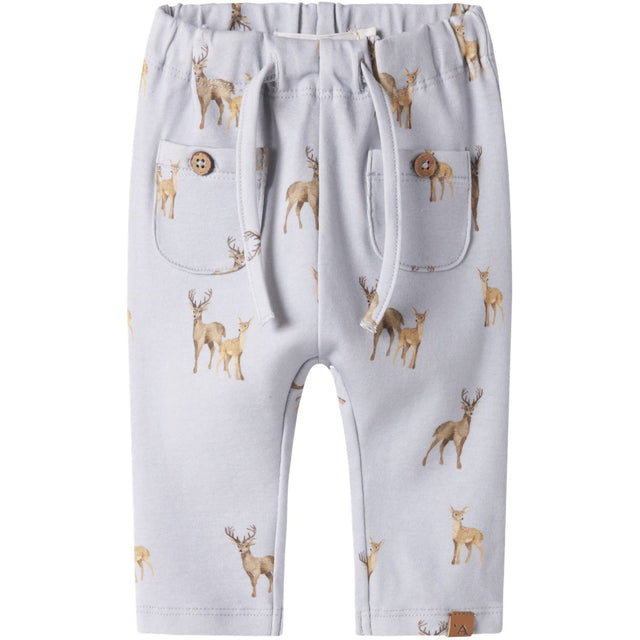 Lil'Atelier Gray Dawn Deer Nbmlayo Gel Loose Bukser Lil