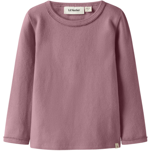 Lil'Atelier Nostalgia Rose Nmfthora Haf Ls Slim Top Lil