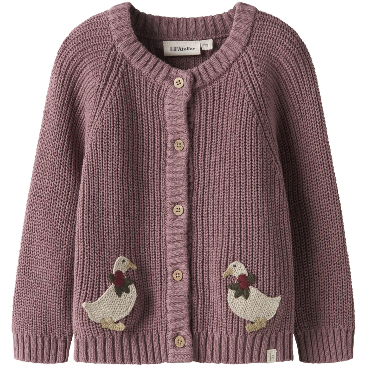 Lil'Atelier Nostalgia Rose Nmfemlen Lak Ls Strik Card Lil