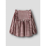 Lil'Atelier Red Dahlia Nmfrio Ls Loose Skjorte Lil