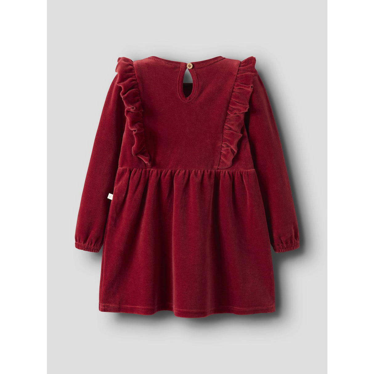 Lil'Atelier Red Dahlia Nmfsaga Sag Ls Kjole Lil