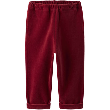 Lil'Atelier Red Dahlia Nmfsaga Sag Loose Bukser Lil