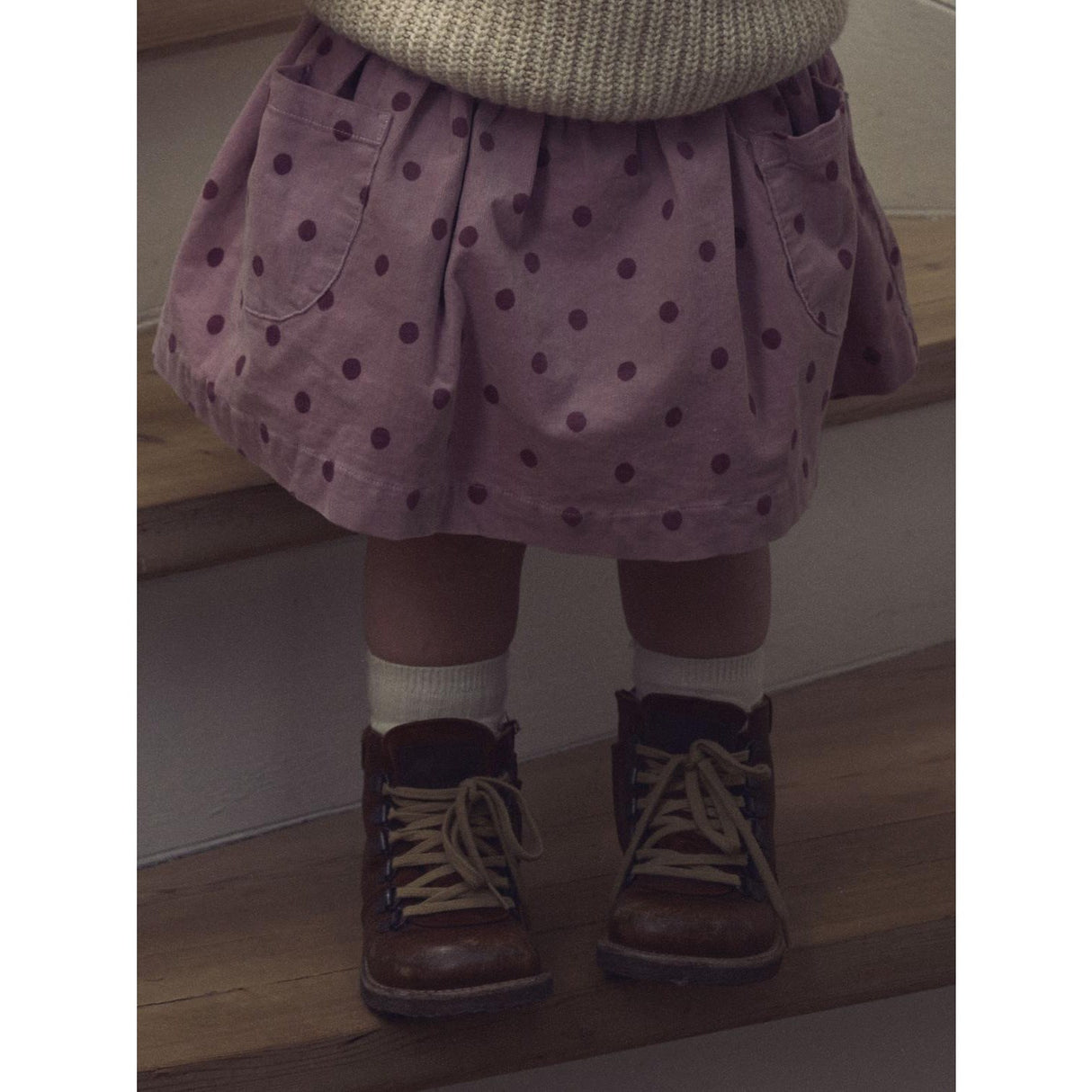 Lil'Atelier Violet Ice Dots Nmfsomba Loose Cord Nederdel 7766-So S Lil