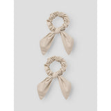 Lil'Atelier Oxford Tan Nmfacc-Louise 2 Pak Scrunchie Lil