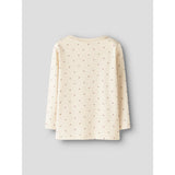 Lil'Atelier Turtledove Heart Nmflalo Tig Ls Slim Top Lil