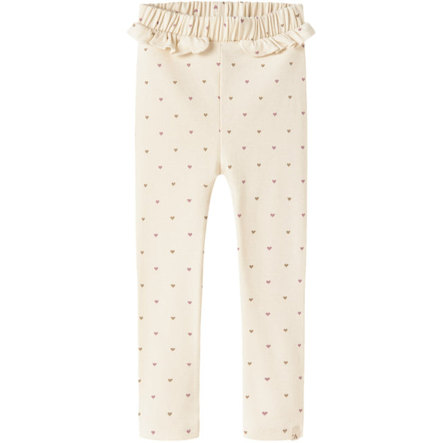 Lil'Atelier Turtledove Heart Nmflalo Tai Slim Leggings Lil