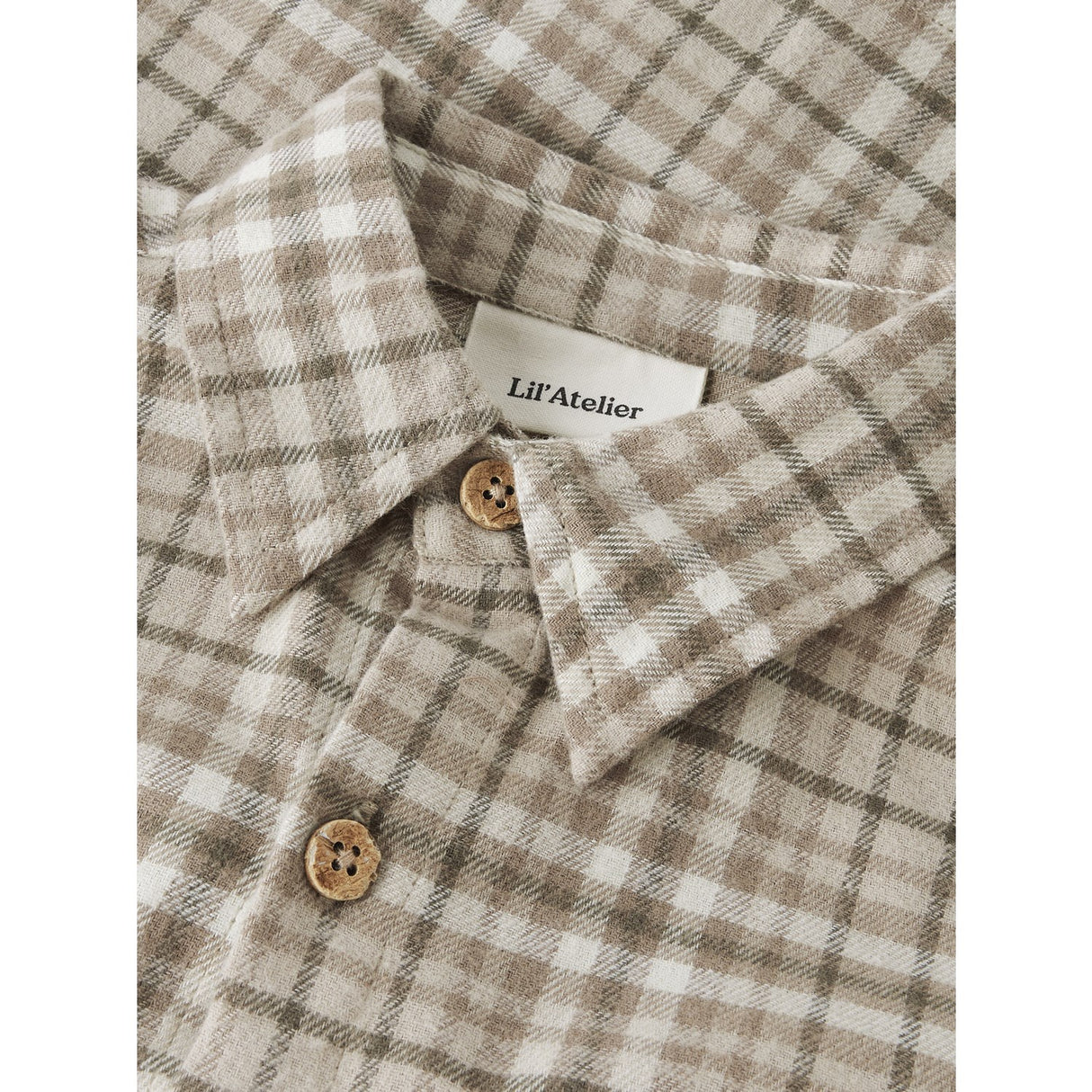Lil'Atelier Sepia Tint Nmmrebel Ls Skjorte Lil