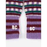 Bobo Choses Purple Jacquard Long Handsker