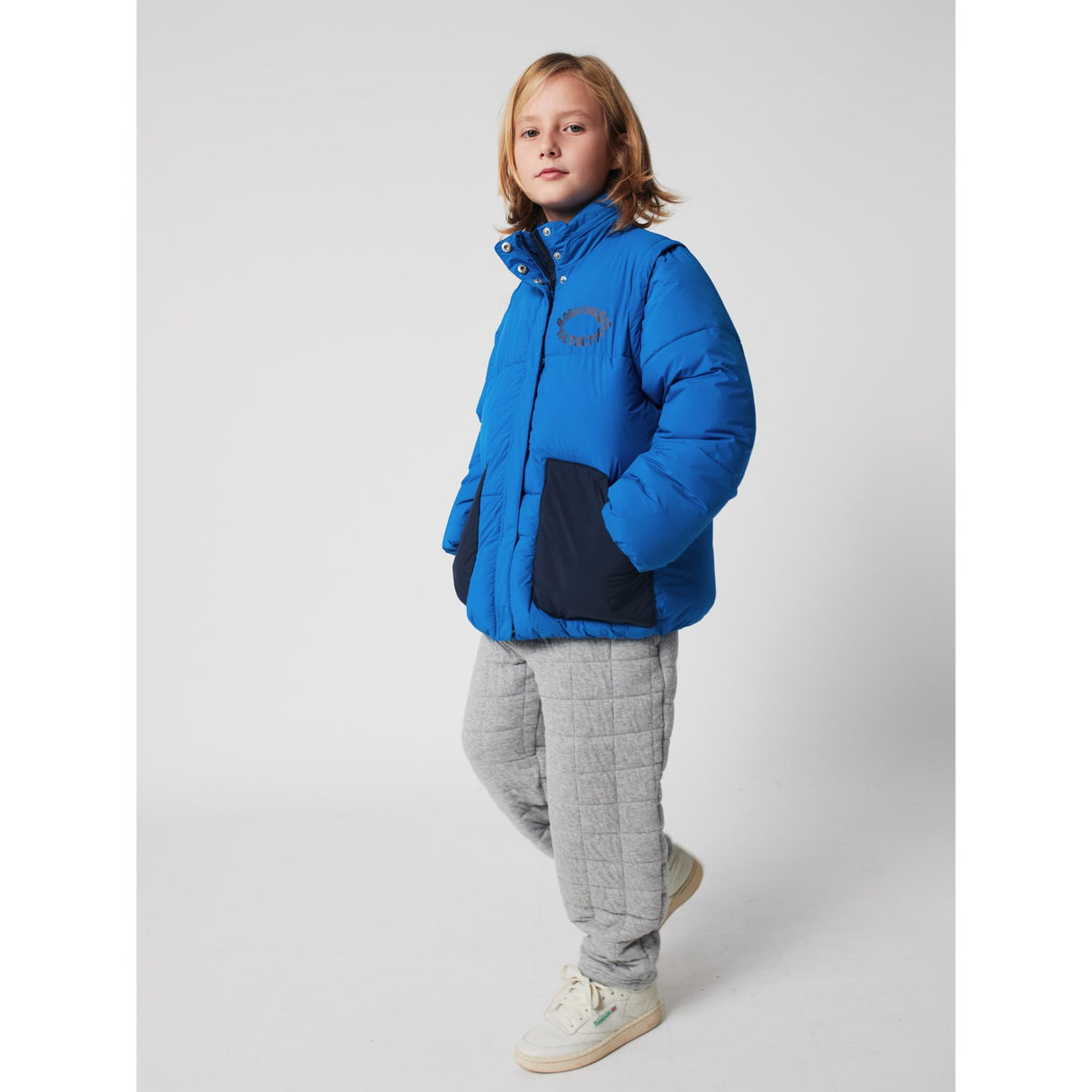Bobo Choses Blue Tic Tac Toe Vatteret Anorak