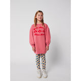 Bobo Choses Pink Have Fun Sweatshirt Kjole