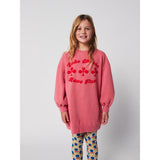 Bobo Choses Pink Have Fun Sweatshirt Kjole