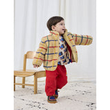 Bobo Choses Offwhite Stripe Farve Sheepskin Jakke