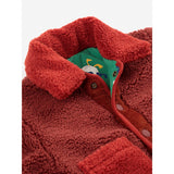 Bobo Choses Green La Oca All Over Vendbar Sheepskin Jakke