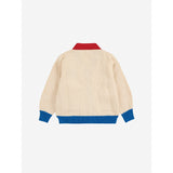 Bobo Choses Offwhite Bobo Choo Choo Farve Block Cardigan
