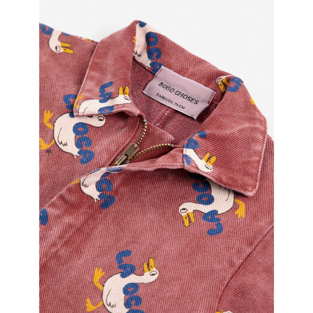 Bobo Choses Brown La Oca All Over Woven Overall