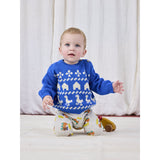 Bobo Choses Light Heather Grey Bobo Choo Choo All Over Leggings