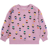 Bobo Choses Lavender Game Pawns All Over Sweatshirt