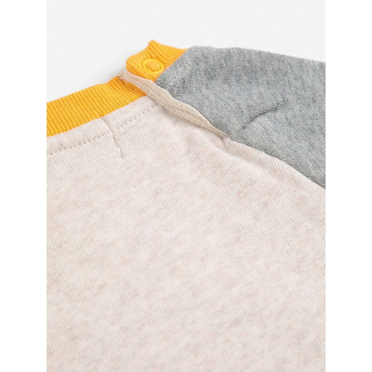 Bobo Choses Light Heather Grey Lucky Clover Sweatshirt