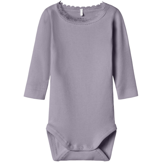 Name It Lavender Gray Nbfkab Ls Body Noos