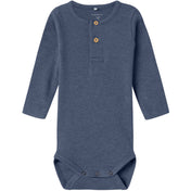 Name It Vintage Indigo Melange Nbmkab Ls Body Noos