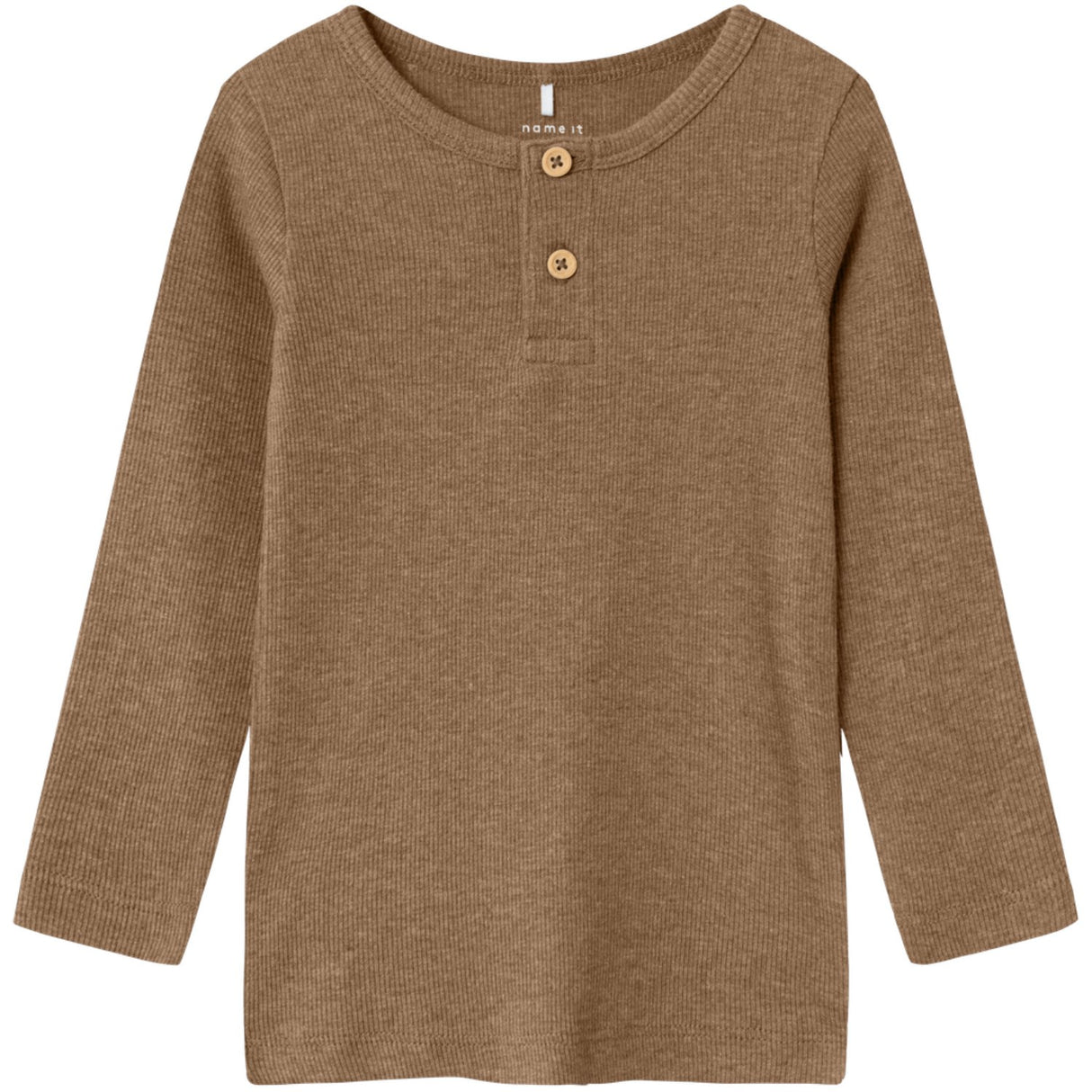 Name It Toasted Coconut Melange Nmmkab Ls Top Noos