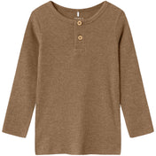 Name It Toasted Coconut Melange Nmmkab Ls Top Noos