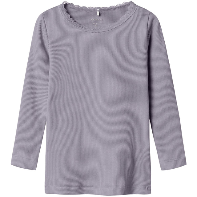 Name It Lavender Gray Nmfkab Ls Top Noos