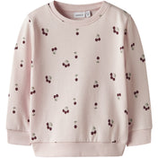 Name It Crystal Pink Nmfvalba Ls Sweat Unb Noos