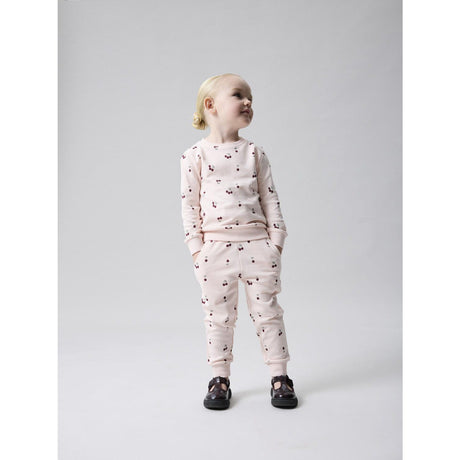 Name It Crystal Pink Nmfvalba Ls Sweat Unb Noos