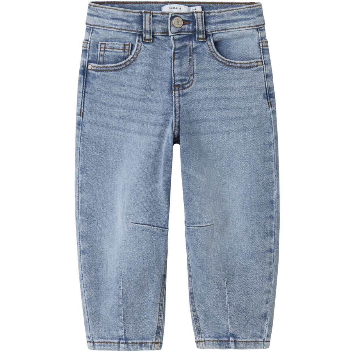 Name It Medium Blue Denim Nmfbella Balloon Jeans 2441-Sm Noos