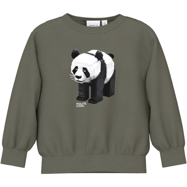 Name It Dusty Olive Nmmsigurt Ls Nreg Swe Bru