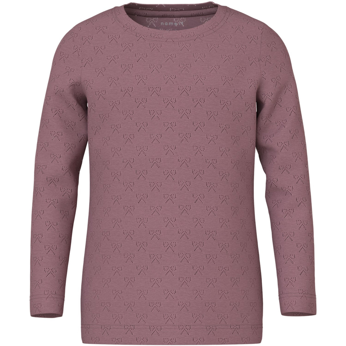 Name It Wistful Mauve Nmfsif Ls Slim Top