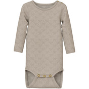 Name It Feather Gray Nbfsif Ls Slim Body