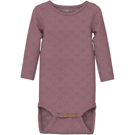 Name It Wistful Mauve Nbfsif Ls Slim Body