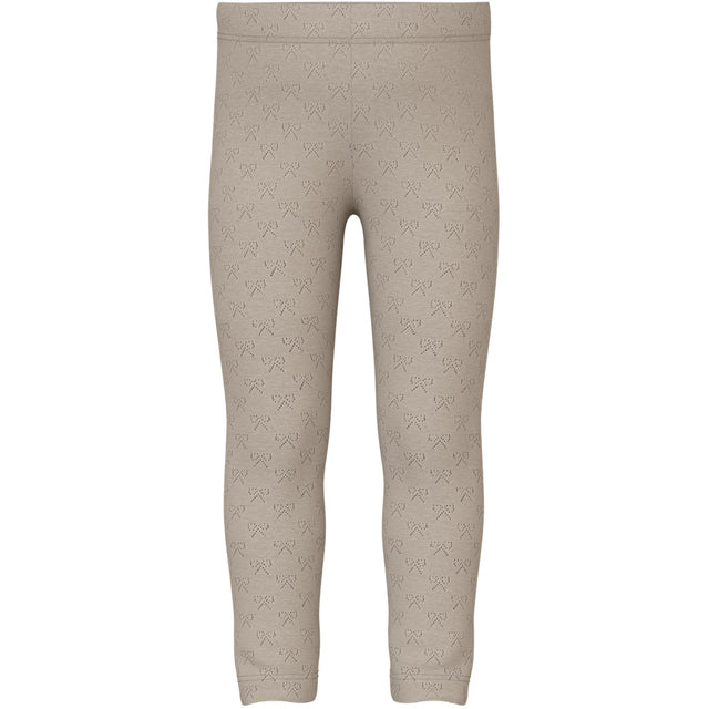 Name It Feather Gray Nmfsif Slim Leggings