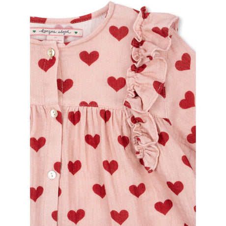 Konges Sløjd Amour Mellow Coco Flæse Skjorte GOTS