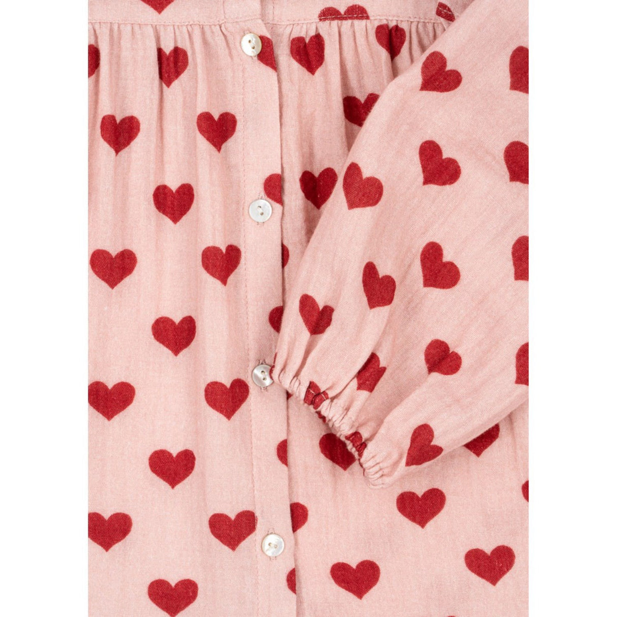 Konges Sløjd Amour Mellow Coco Flæse Skjorte GOTS