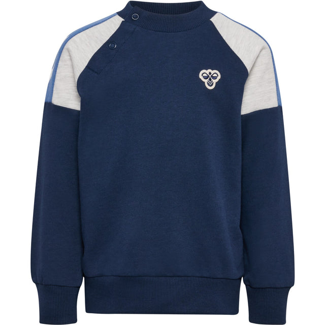 Hummel Dress Blues Mini Reg Block Sweatshirt