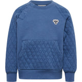 Hummel Dutch Blue Mini Loose Quilt Poc Sweatshirt