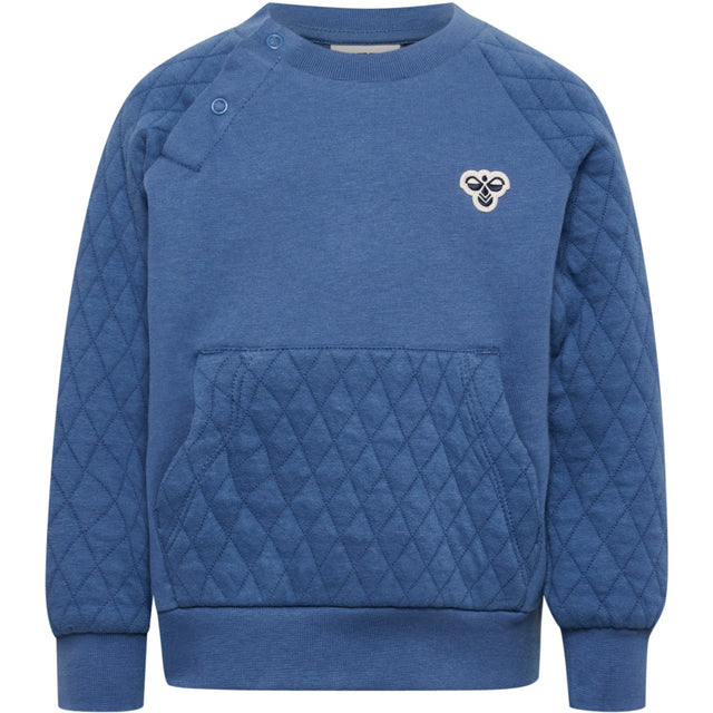 Hummel Dutch Blue Mini Loose Quilt Poc Sweatshirt