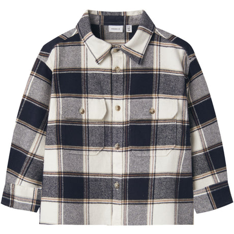 Name It Navy Blazer Nmmtamol Os Ls Skjorte