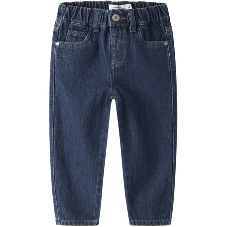 Name It Dark Blue Denim Nmmsilas Tapered Jeans 1570-Av O