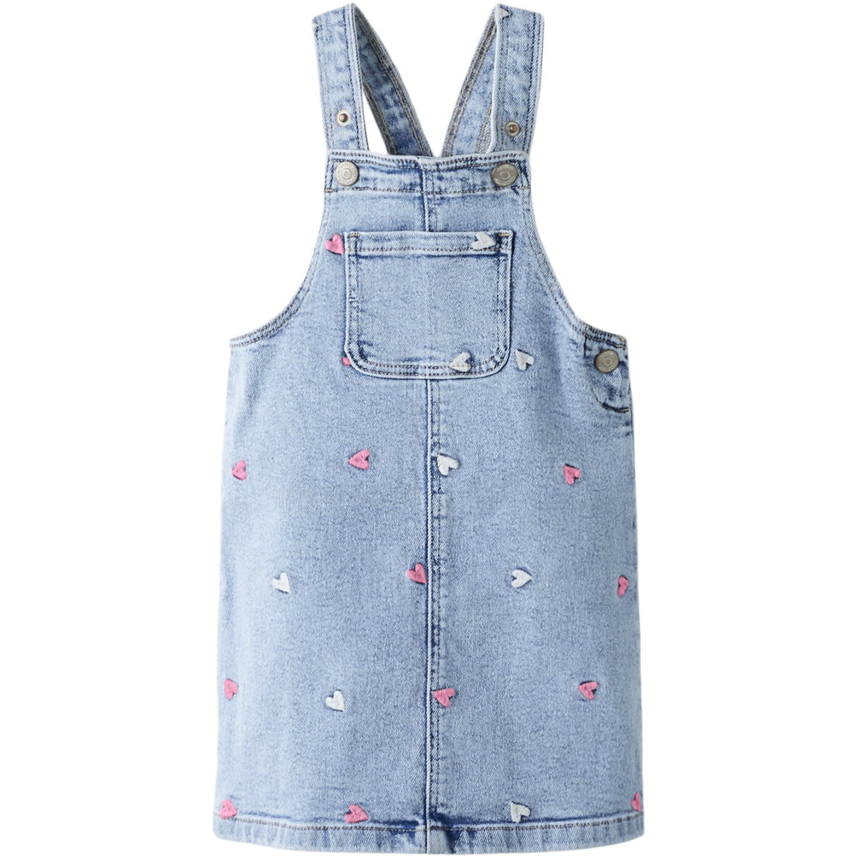 Name It Light Blue Bleached Denim Nmfelina Dnm Emb Spencer 2633-Fr T