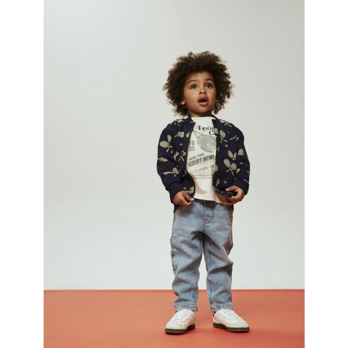 Name It Navy Blazer Nmmtyrese Ls Nreg Sweat Card Unb