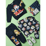 Name It Navy Blazer Nmmjeep Paw Nreg Sweat Bru Noos Cplg