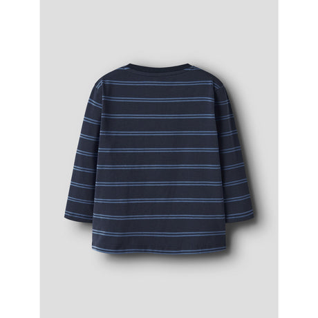 Name It Navy Blazer Nmmjoshue Paw Ls Nreg Top Noos Cplg