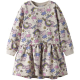 Name It Peyote Melange Nmfdarma Peppa Ls Swe Kjole Bru Cplg