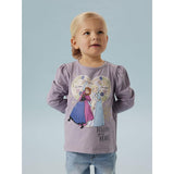 Name It Lavender Gray Nmfdora Frozen Ls Top Box Wdi