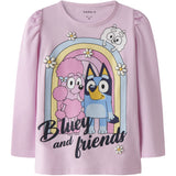 Name It Pirouette Nmfjessie Bluey Ls Top Box Noos Sky