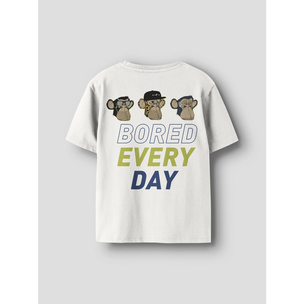 Name It Cloud Dancer Nkmdrey Bod Ss Nreg Top Box Sky